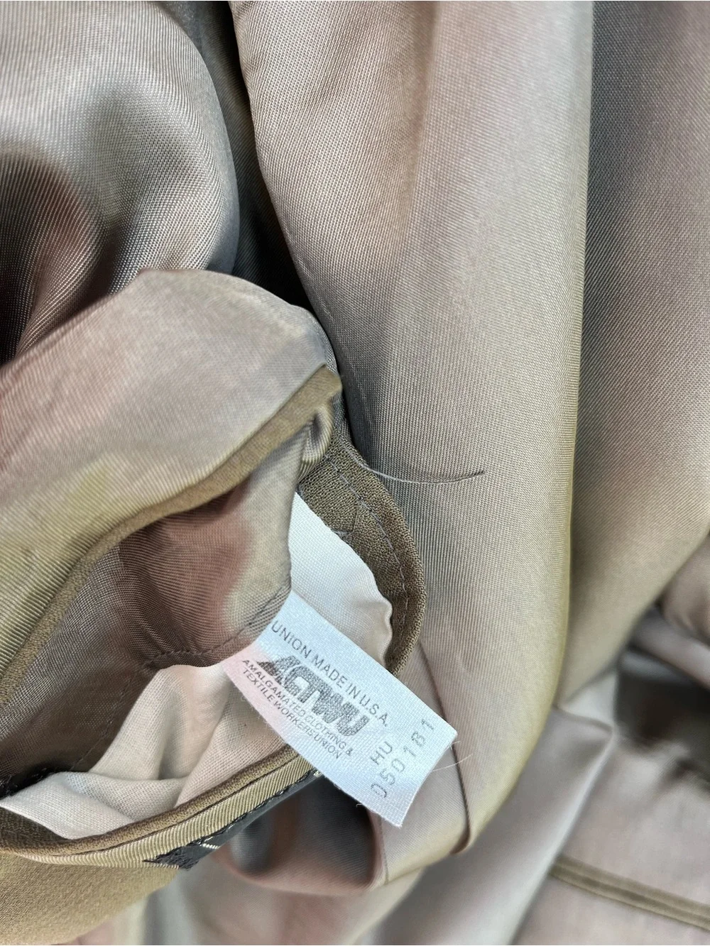 Vintage Givenchy Monsieur Sport Coat Blazer Olive Green